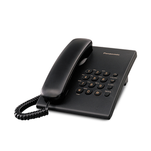 TELÉFONO PANASONIC NEGRO TS500 TELÉFONO PANASONIC NEGRO TS500