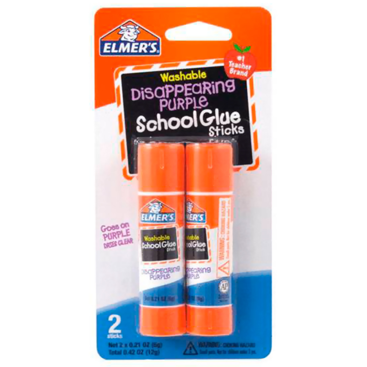 GOMA ELMERS ESCOLAR STICK 6G X 2