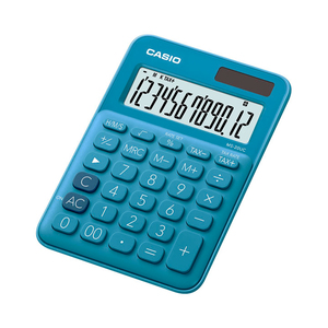 CALCULADORA MINI ESCRITORIO (10 DIGITOS,AZUL)