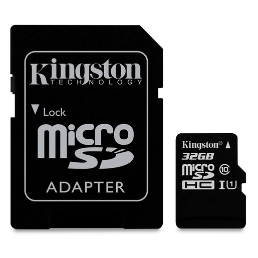 MICRO SDHC KINGSTON 32GB CANVAS SELECT 80R CL10