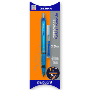 PORTAMINAS CON SISTEMA DE MUELLEO DELGUARD 0.5MM