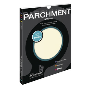 PAPEL PARCH NATURAL 90GR 50HJS PAPEL PARCH NATURAL 90GR 50HJS