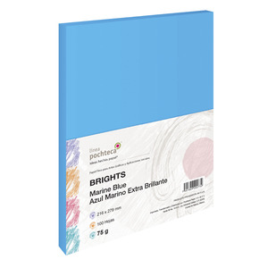 PAPEL BRIGHT AZUL 100HJ 75GR PAPEL BRIGHT AZUL 100HJ 75GR