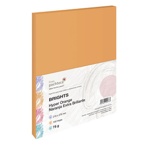 PAPEL BRIGHTS NARANJA T/C 100H PAPEL BRIGHTS NARANJA T/C 100H
