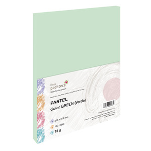 PAPEL PASTEL VERDE 75GR 100HJS PAPEL PASTEL VERDE 75GR 100HJS