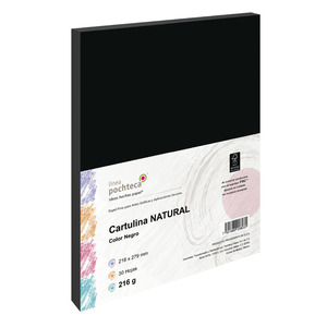 CARTULINA CARTA NEGRA 216 GRAMOS 30 U CARTULINA CARTA NEGRA 216 GRAMOS 30 U