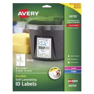 ETIQUETA AUTOLAMINADA FÁCIL ALINEACIÓN 11.4 X 8.9 CM LÁSER/INK JET PAQ 50 ETIQUETA AUTOLAMINADA FÁCIL ALINEACIÓN 11.4 X 8.9 CM LÁSER/INK JET PAQ 50