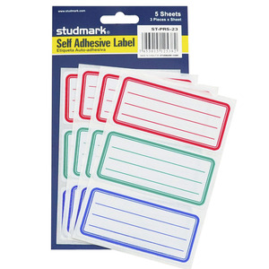 ETIQUETAS 7.5X3.5CM 15PZS. LINEAS ETIQUETAS 7.5X3.5CM 15PZS. LINEAS