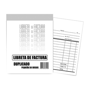 LIB.FACTURA DUPLICADA GDE.C/50 LIB.FACTURA DUPLICADA GDE.C/50