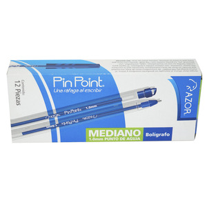 BOLIGRAFO AZOR PIN POINT AZUL 12U BOLIGRAFO AZOR PIN POINT AZUL 12U