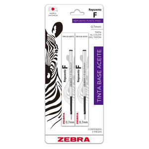 REPUESTO ZEBRA NEGRO 2U REPUESTO ZEBRA NEGRO 2U