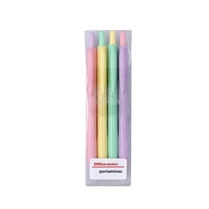PORTAMINAS PASTEL 0.7MM 4U PORTAMINAS PASTEL 0.7MM 4U