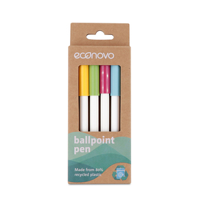 BOLIGRAFO ECONOVO NEGRO 1.00MM 4U (MATERIAL: rABS) BOLIGRAFO ECONOVO NEGRO 1.00MM 4U (MATERIAL: rABS)