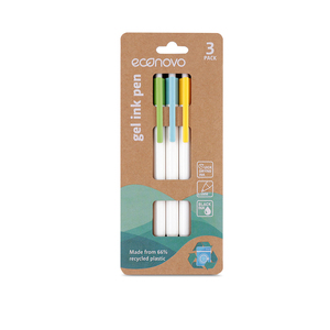 BOLIGRAFO GEL RETRACTIL NEGRO ECONOVO 0.5MM 3U BOLIGRAFO GEL RETRACTIL NEGRO ECONOVO 0.5MM 3U