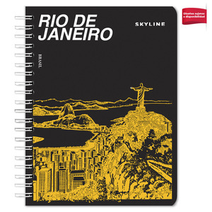 CUADERNO ESPIRAL ARIMANY SKYLINE LINEAS 100H (PASTA SEMI DURA) CUADERNO ESPIRAL ARIMANY SKYLINE LINEAS 100H (PASTA SEMI DURA)