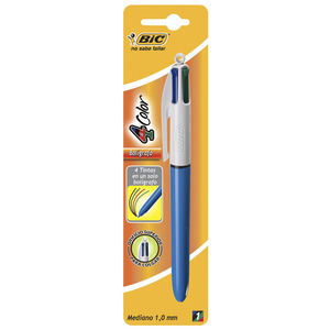 BOLIGRAFO BIC CUATRO COLORES BOLIGRAFO BIC CUATRO COLORES