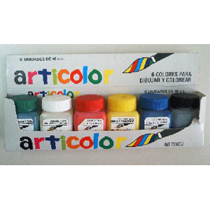 TEMPERA MATE ARTICOLOR 30ML 6U TEMPERA MATE ARTICOLOR 30ML 6U