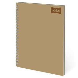 CUADERNO ESPIRAL SCRIBE MULTIMATERIA STENO KRAFT 150H CUADERNO ESPIRAL SCRIBE MULTIMATERIA STENO KRAFT 150H