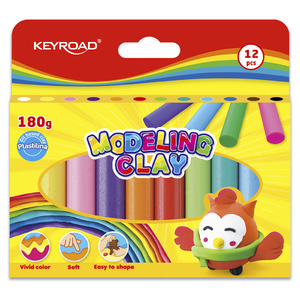 PLASTILINA KEYROAD BARRA 12U PLASTILINA KEYROAD BARRA 12U