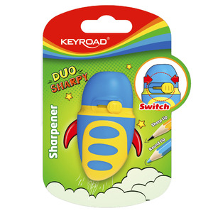 SACAPUNTAS KEYROAD DUO SHARPY 1O SACAPUNTAS KEYROAD DUO SHARPY 1O