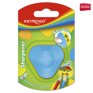 SACAPUNTAS KEYROAD EASY GRIP 2O SACAPUNTAS KEYROAD EASY GRIP 2O