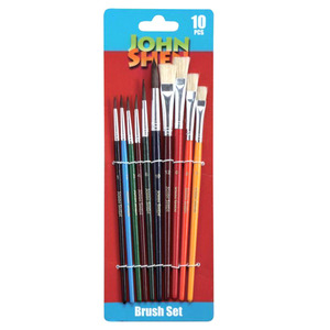 SET DE PINCELES JOHN SHEN 10U  (GROSOR PINCEL: 1,2,3,4,6,6,8,10,10,12) SET DE PINCELES JOHN SHEN 10U  (GROSOR PINCEL: 1,2,3,4,6,6,8,10,10,12)