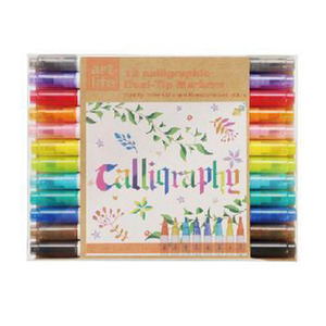 MARCADORES DOBLE PUNTA TREE IN ART PUNTA CUADRADA 4MM   2MM 12U MARCADORES DOBLE PUNTA TREE IN ART PUNTA CUADRADA 4MM   2MM 12U