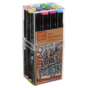 MARCADORES DOBLE PUNTA TREE IN ART 12U MARCADORES DOBLE PUNTA TREE IN ART 12U