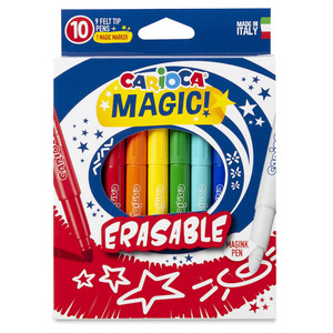 MARCADORES CARIOCA MAGICOS BORRABLES 10U MARCADORES CARIOCA MAGICOS BORRABLES 10U