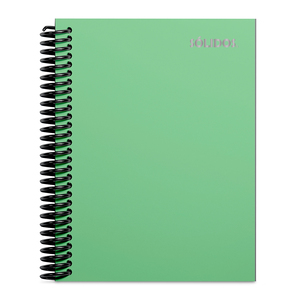 CUADERNO SOLIDO ESPIRAL 1/2 OFICIO PASTA DURA MENTA 100H LINEAS CUADERNO SOLIDO ESPIRAL 1/2 OFICIO PASTA DURA MENTA 100H LINEAS