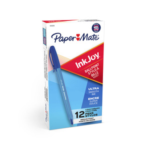 BOLIGRAFO PAPER MATE INKJOY 100ST 1.0MM AZUL 12U BOLIGRAFO PAPER MATE INKJOY 100ST 1.0MM AZUL 12U