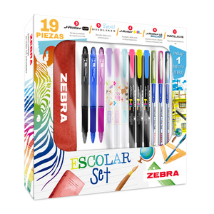 SET ESCOLAR INCLUYE:  4 JROLLER HL / 5 MILDLINER PET-IT / 3 JROLLER MP / 1MINAS HB / 5 JROLLER LEBRILLANT / 1 ESTUCHE SET ESCOLAR INCLUYE:  4 JROLLER HL / 5 MILDLINER PET-IT / 3 JROLLER MP / 1MINAS HB / 5 JROLLER LEBRILLANT / 1 ESTUCHE