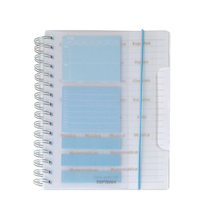 CUADERNO ESPIRAL MULTIMATERIAS A5 100H INCLUYE SET DE NOTAS ADHESIVAS COLORES AZUL, MORADO, VERDE, ROSADO CUADERNO ESPIRAL MULTIMATERIAS A5 100H INCLUYE SET DE NOTAS ADHESIVAS COLORES AZUL, MORADO, VERDE, ROSADO