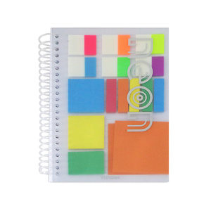 CUADERNO ESPIRAL MULTIMATERIAS A5 80H INCLUYE SET DE NOTAS ADHESIVAS CUADERNO ESPIRAL MULTIMATERIAS A5 80H INCLUYE SET DE NOTAS ADHESIVAS