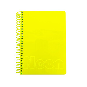 CUADERNO ESPIRAL NEON A4 80H COLORES NARANJA, AMARILLO, ROSADO CUADERNO ESPIRAL NEON A4 80H COLORES NARANJA, AMARILLO, ROSADO