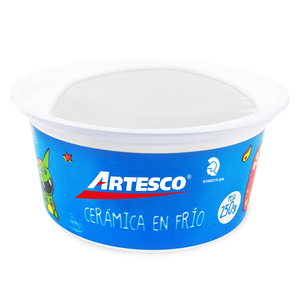 CERAMICA EN FRIO ARTESCO COLOR BLANCO 250 GRS 1U CERAMICA EN FRIO ARTESCO COLOR BLANCO 250 GRS 1U