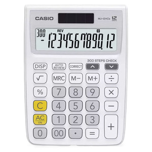CALCULADORA CASIO MJ-12VCB-RG CALCULADORA CASIO MJ-12VCB-RG