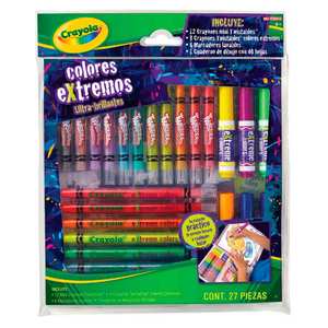 SET DE CRAYONES CRAYOLA TWISTABLE COLORES EXTREMOS