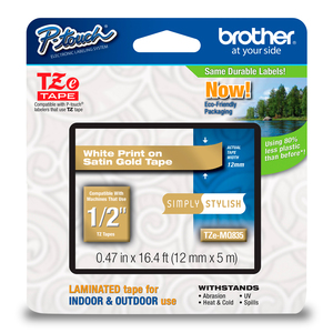 CINTA BROTHER PLATA/LETRA BLANCA (12MM,2PACK) CINTA BROTHER PLATA/LETRA BLANCA (12MM,2PACK)