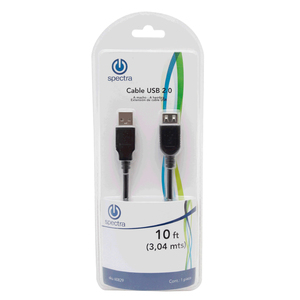 CABLE USB MACHO A HEMBRA EXTENSION USB 3.04 METROS