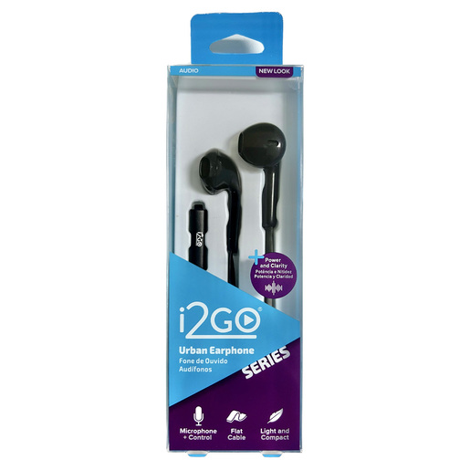 AUDIFONOS I2GO IN EAR ALAMBRICOS I2GEAR001