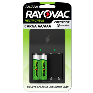 CARGADOR PILAS RAYOVAC AA/AAA CARGADOR PILAS RAYOVAC AA/AAA