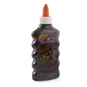 GOMA ELMERS GLITER NEGRO 6OZ GOMA ELMERS GLITER NEGRO 6OZ