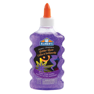 GOMA ELMERS GLITER MORADO 6OZ