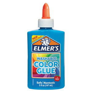 GOMA ELMERS COLOR AZUL 5OZ