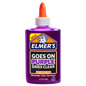 GOMA ELMERS MORADA SENALA Y DESAPARECE 5OZ