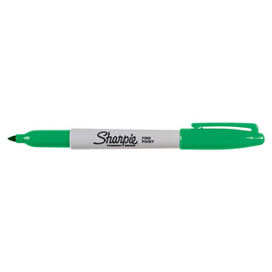 MARCADOR SHARPIE FINE VERDE MARCADOR SHARPIE FINE VERDE