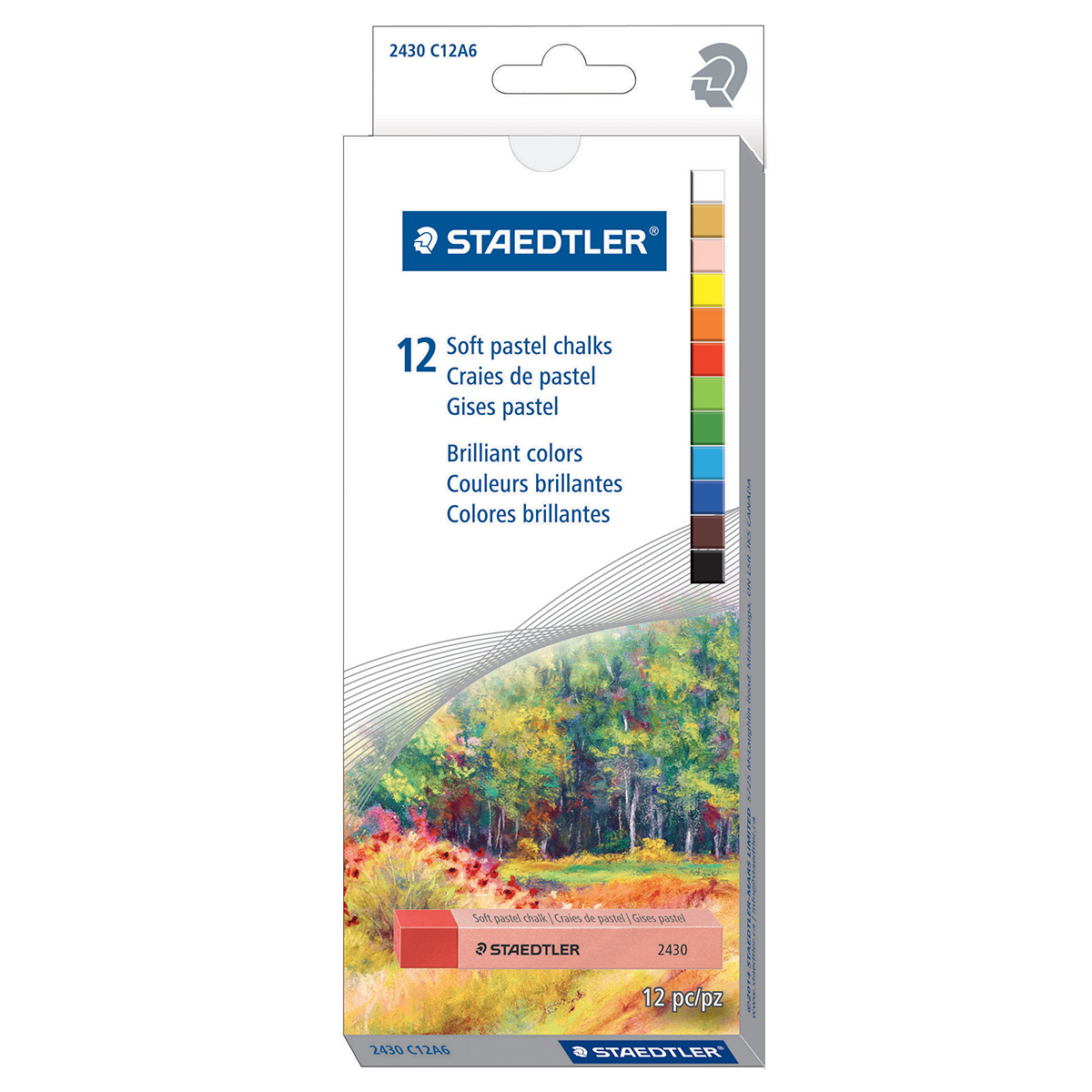 YESOS STAEDTLER PASTEL RECTANGULARES 12U