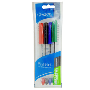 BOLIGRAFO AZOR 1.0MM SURTIDO 4U BOLIGRAFO AZOR 1.0MM SURTIDO 4U
