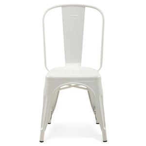 SILLA DE METAL BLANCA SILLA DE METAL BLANCA